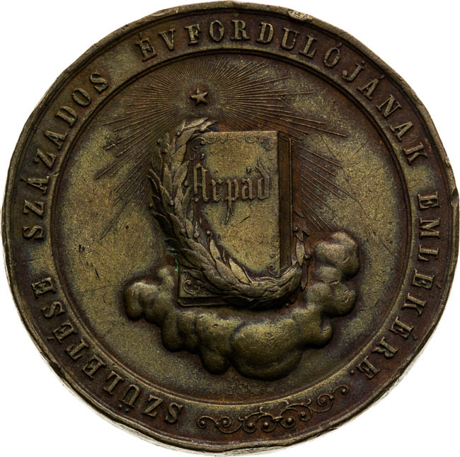 Medal 1839 - back