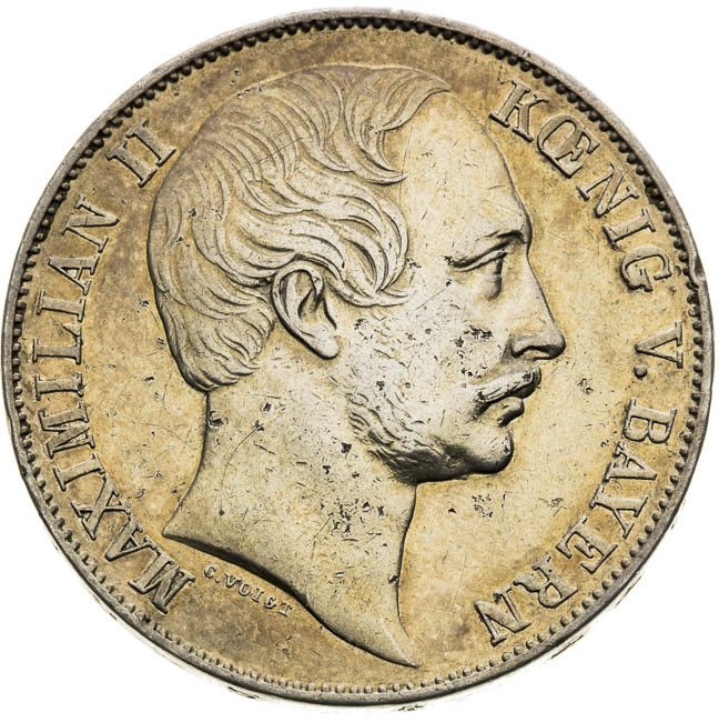 Thaler 1858 - front