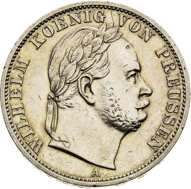 Thaler 1866 - front