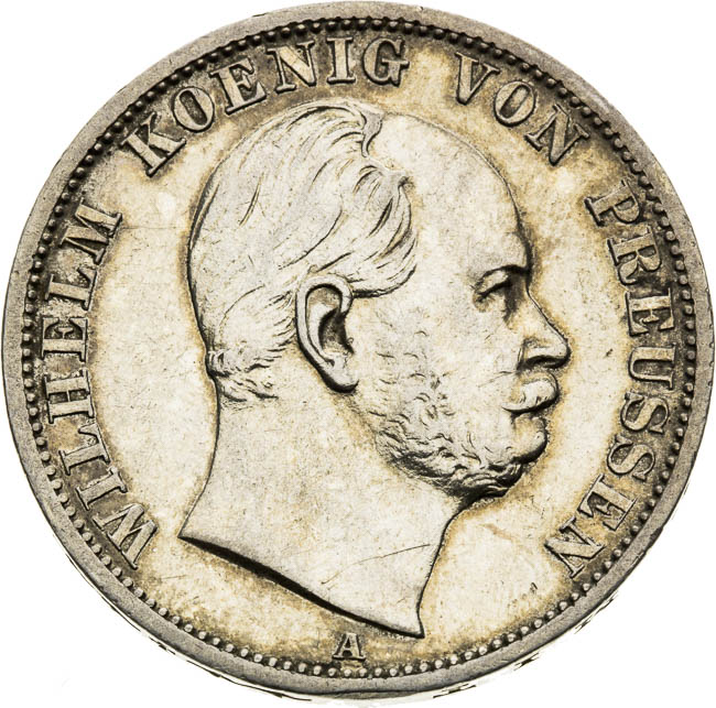 Thaler 1868 - front