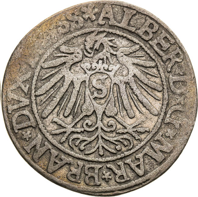 Groschen 1538 - back