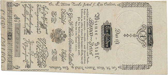 1 Gulden 1800 - averz