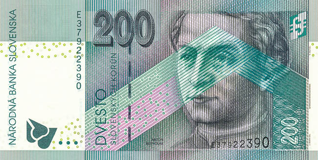 200 Koruna 1999 - front