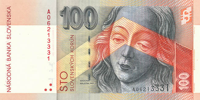 100 Koruna 2004 - front