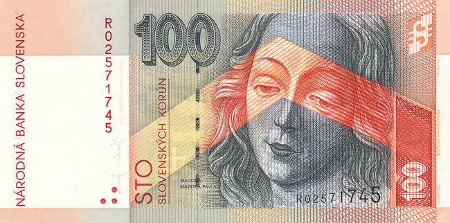 100 Koruna 2004 - front