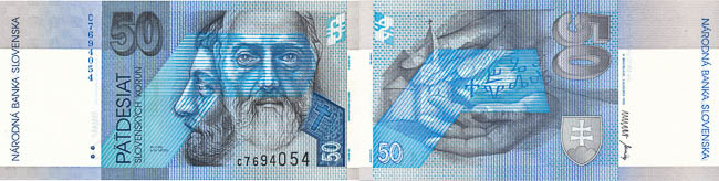 50 Koruna 1993 - front