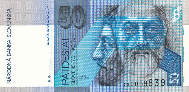 50 Koruna 1993 - front