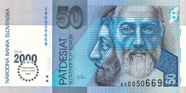 50 Koruna 1993 - front