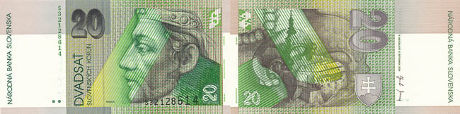 20 Koruna 2004 - front