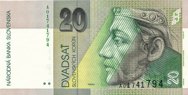 20 Koruna 2006 - front