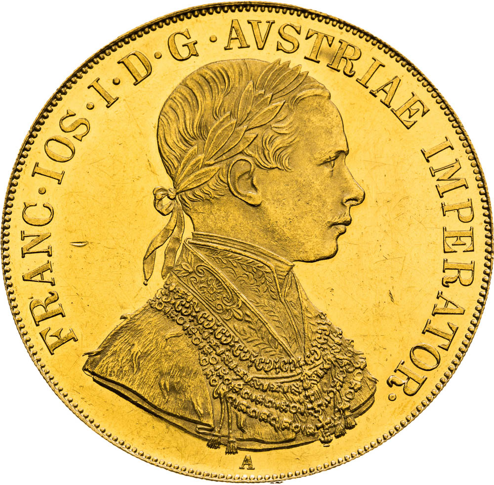 4 Ducats 1854 - front
