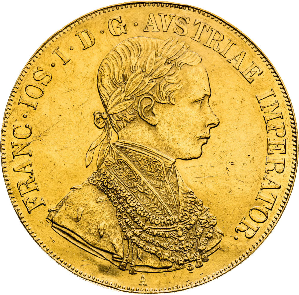 4 Ducats 1854 - front