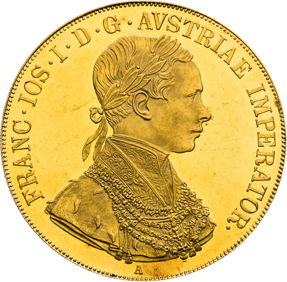 4 Ducats 1858 - front