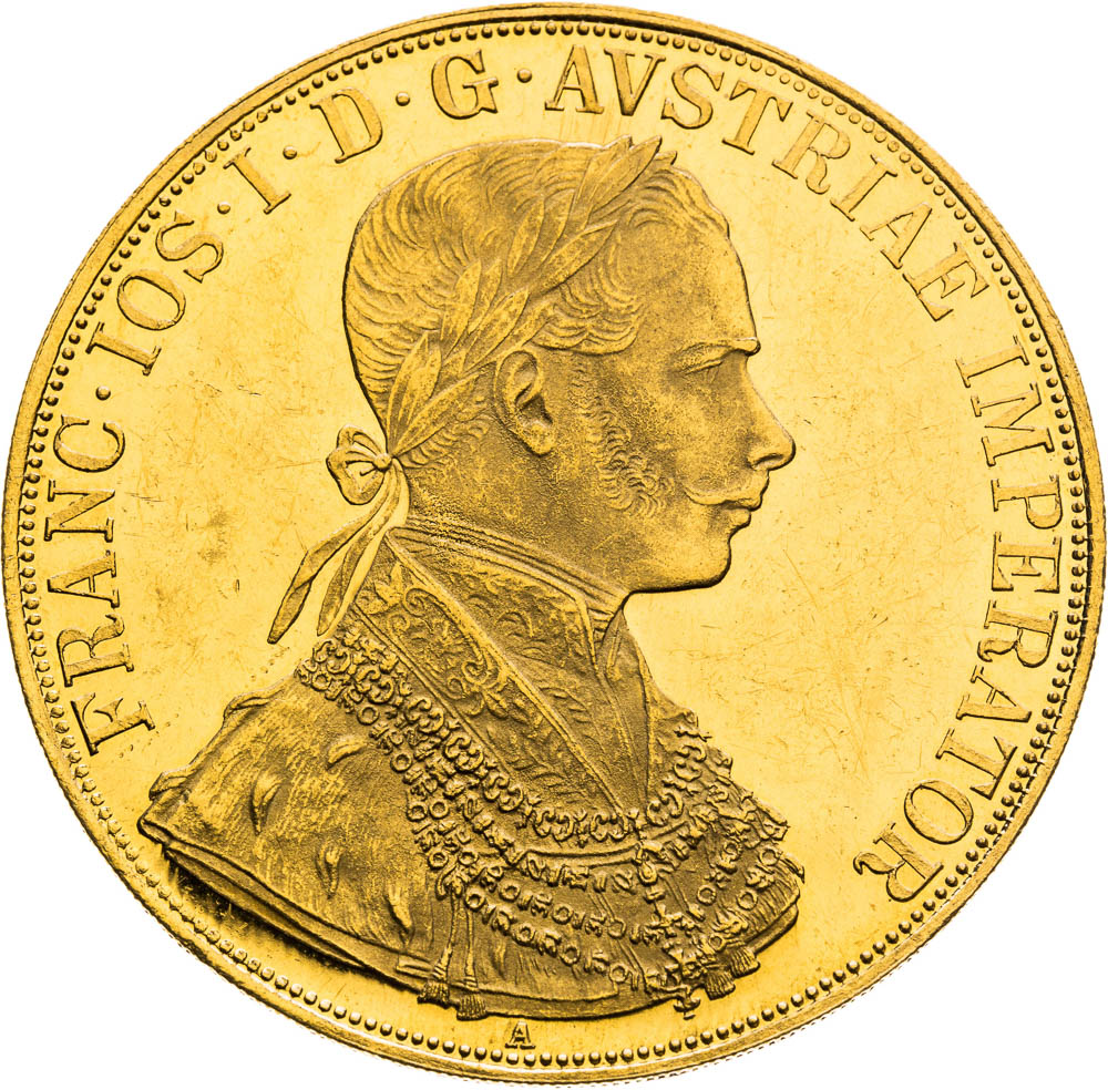 4 Ducats 1861 - front