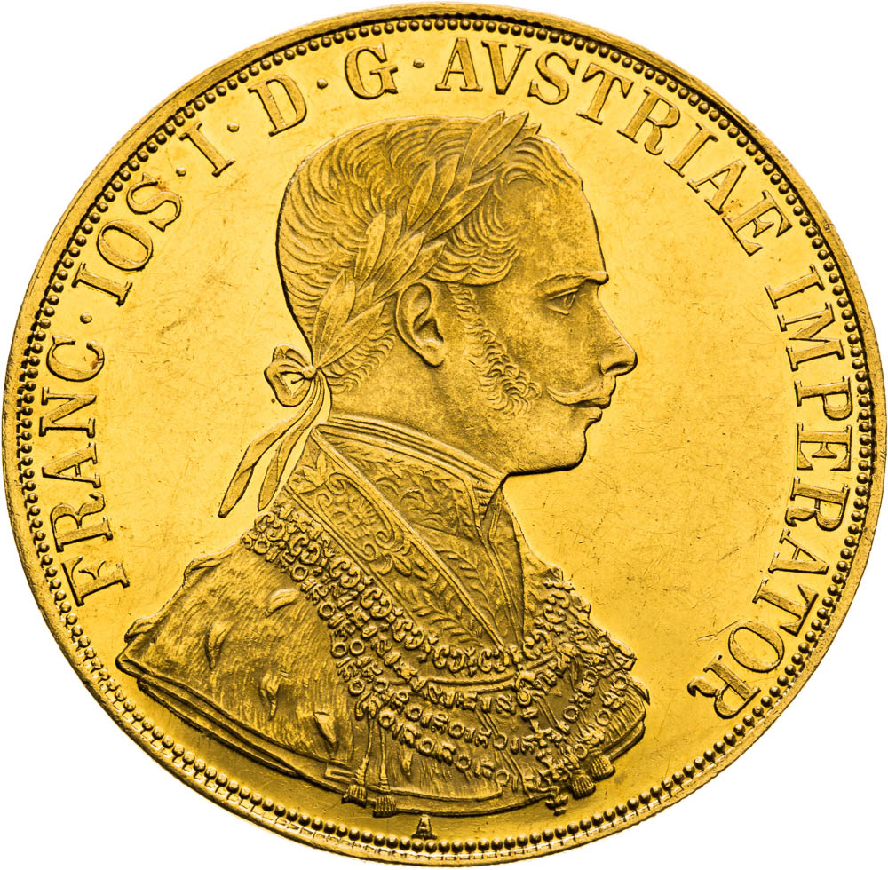 4 Ducats 1864 - front