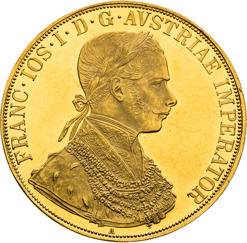 4 Ducats 1865 - front