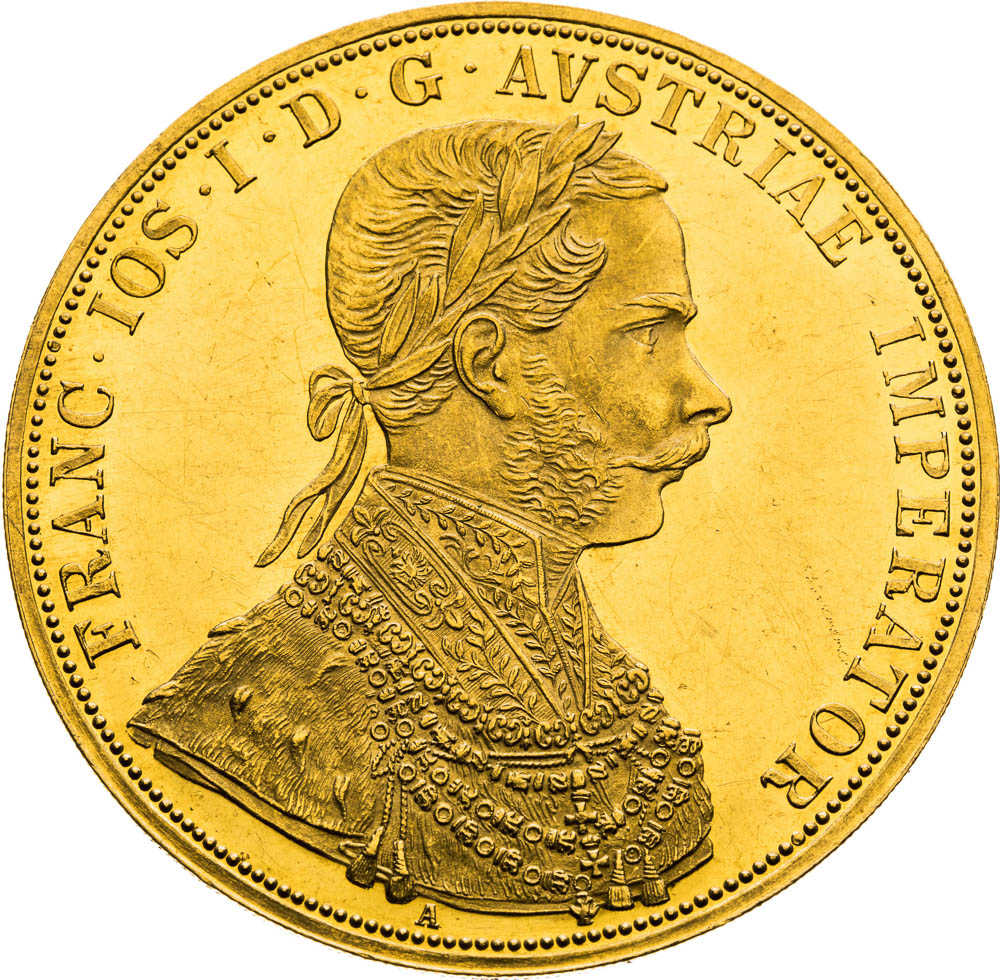 4 Ducats 1866 - front