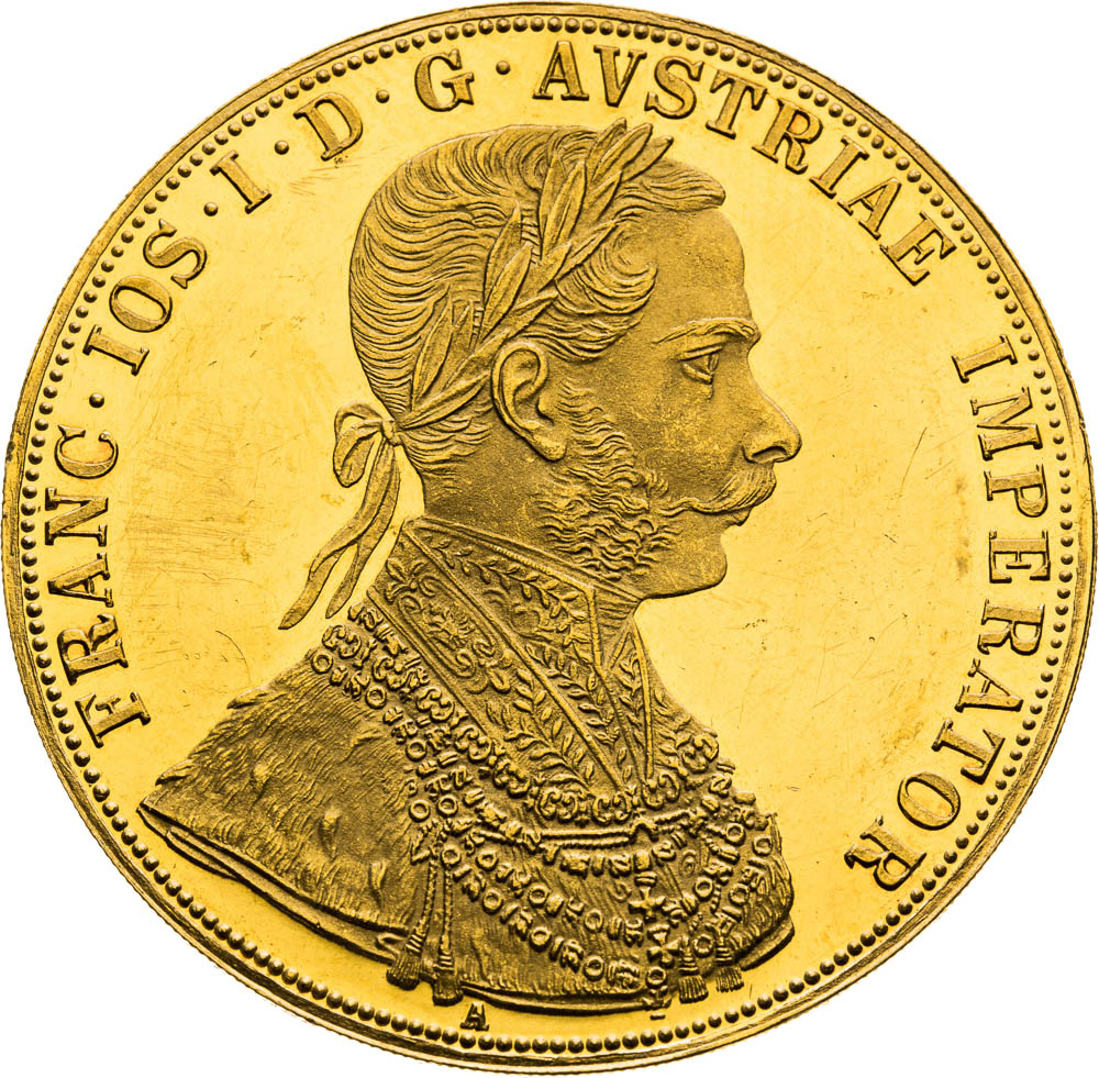 4 Ducats 1868 - front