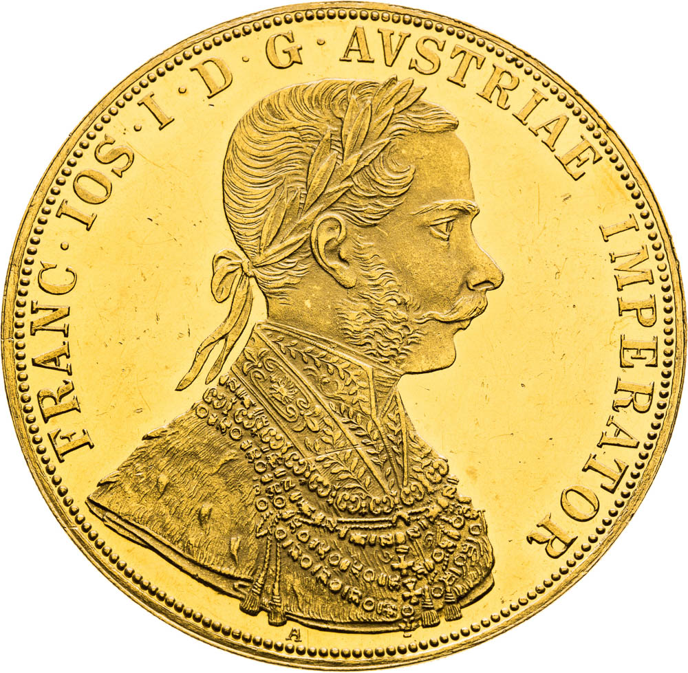 4 Ducats 1870 - front