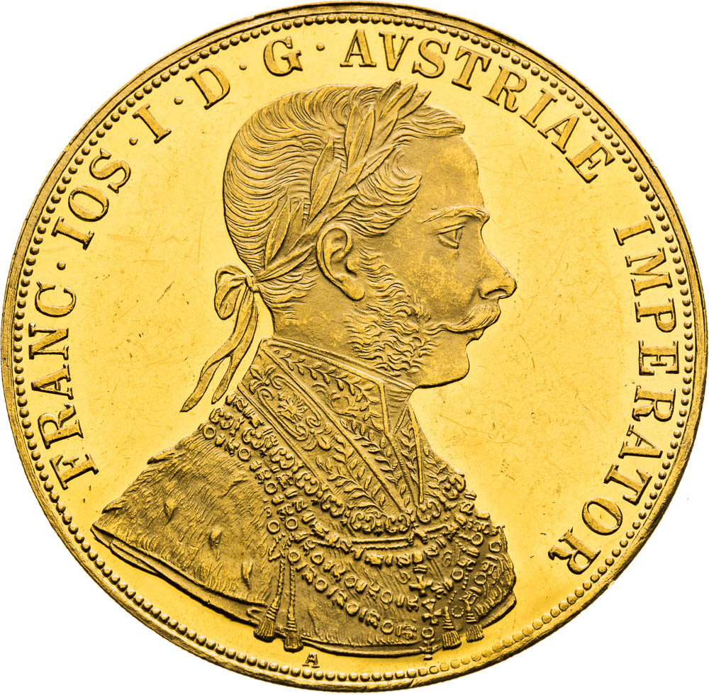 4 Ducats 1871 - front