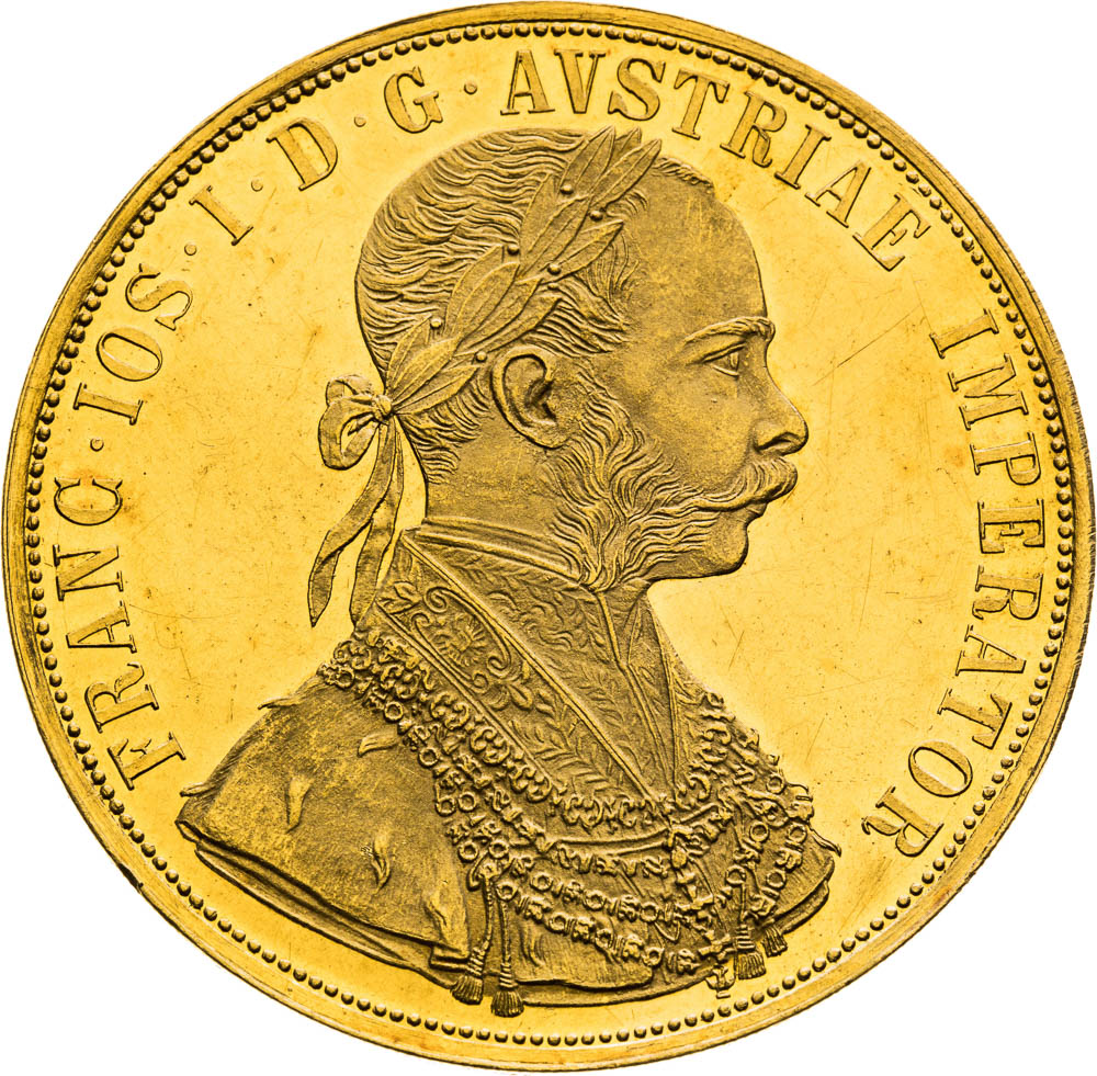 4 Ducats 1874 - front