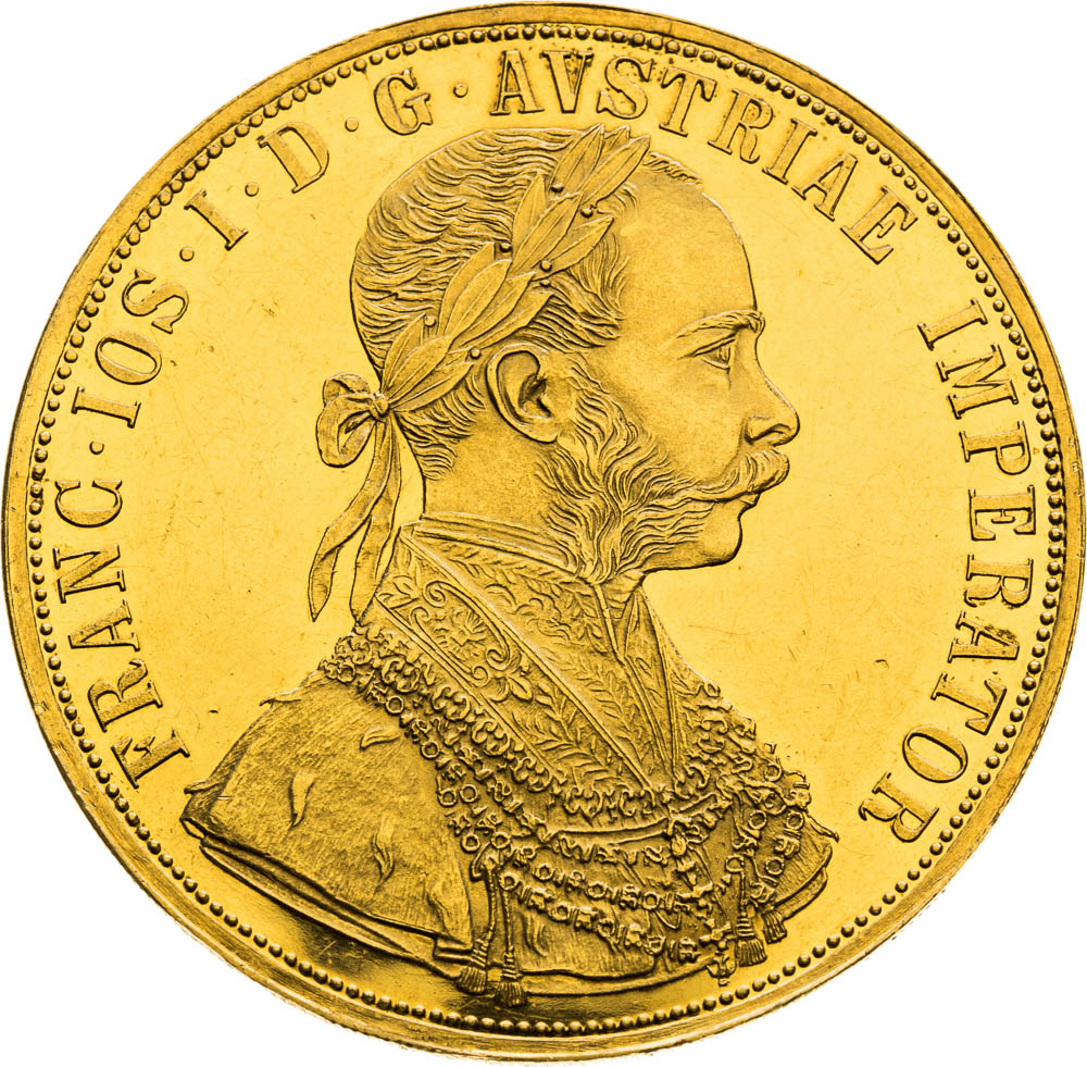 4 Ducats 1888 - front