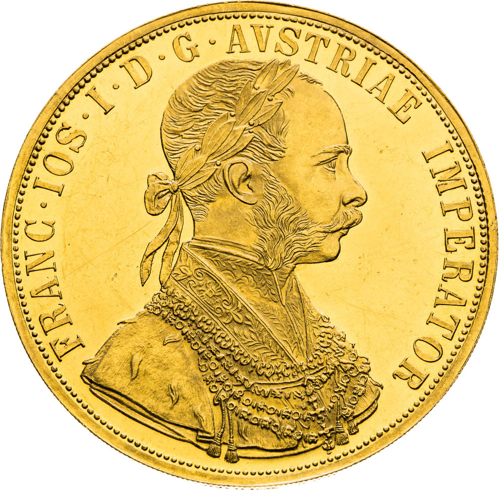 4 Ducats 1891 - front