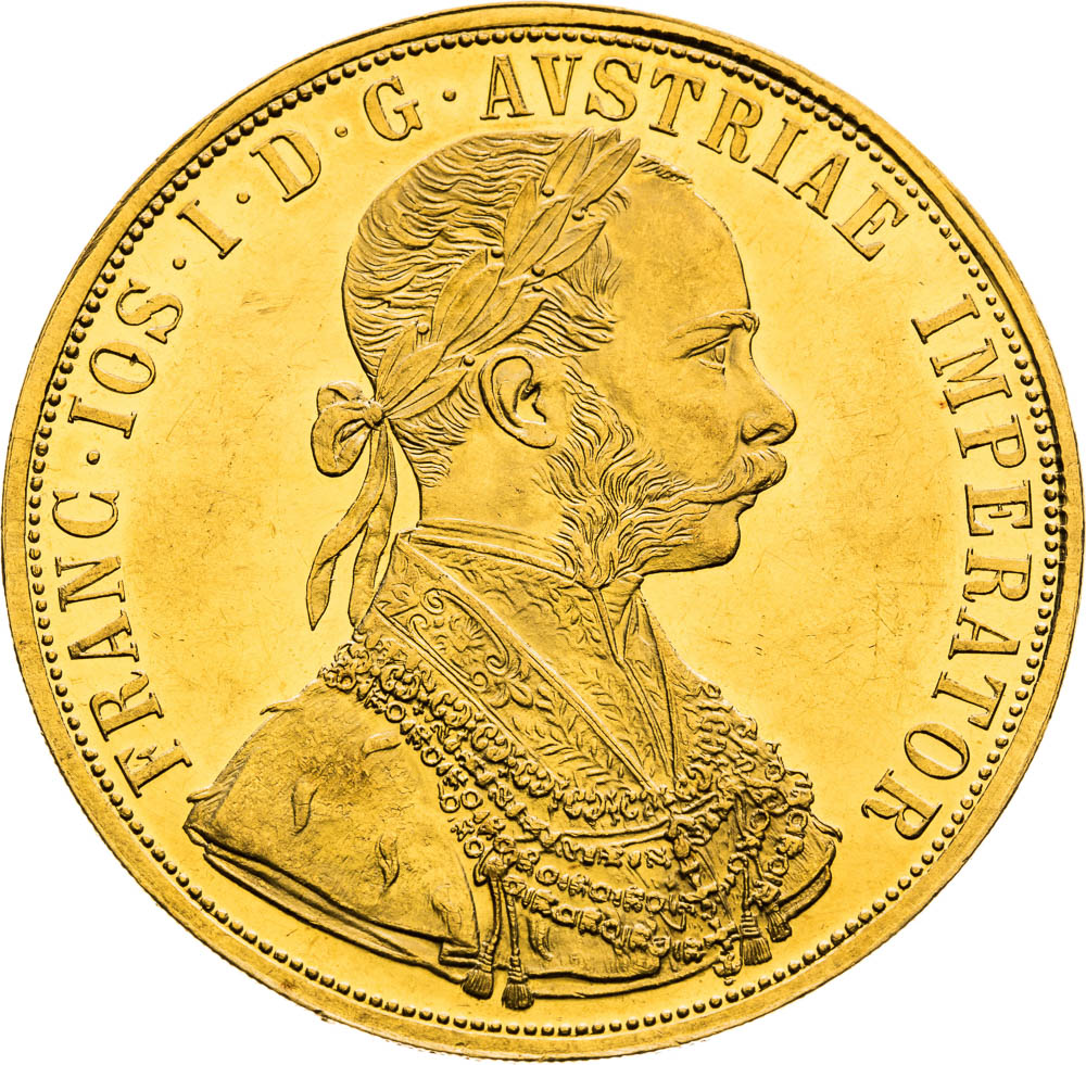 4 Ducats 1892 - front