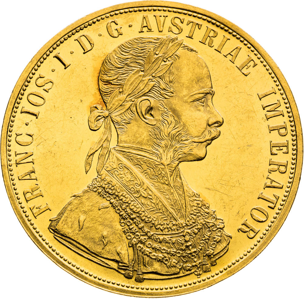 4 Ducats 1893 - front