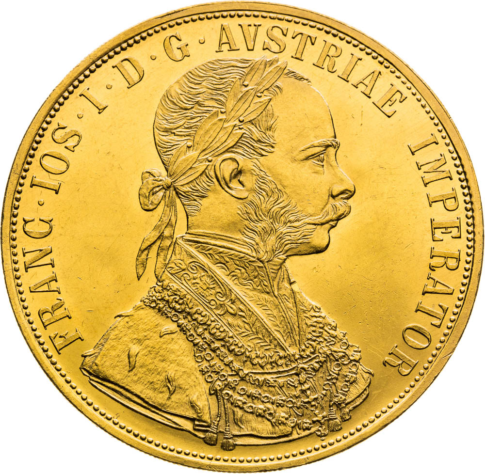 4 Ducats 1895 - front