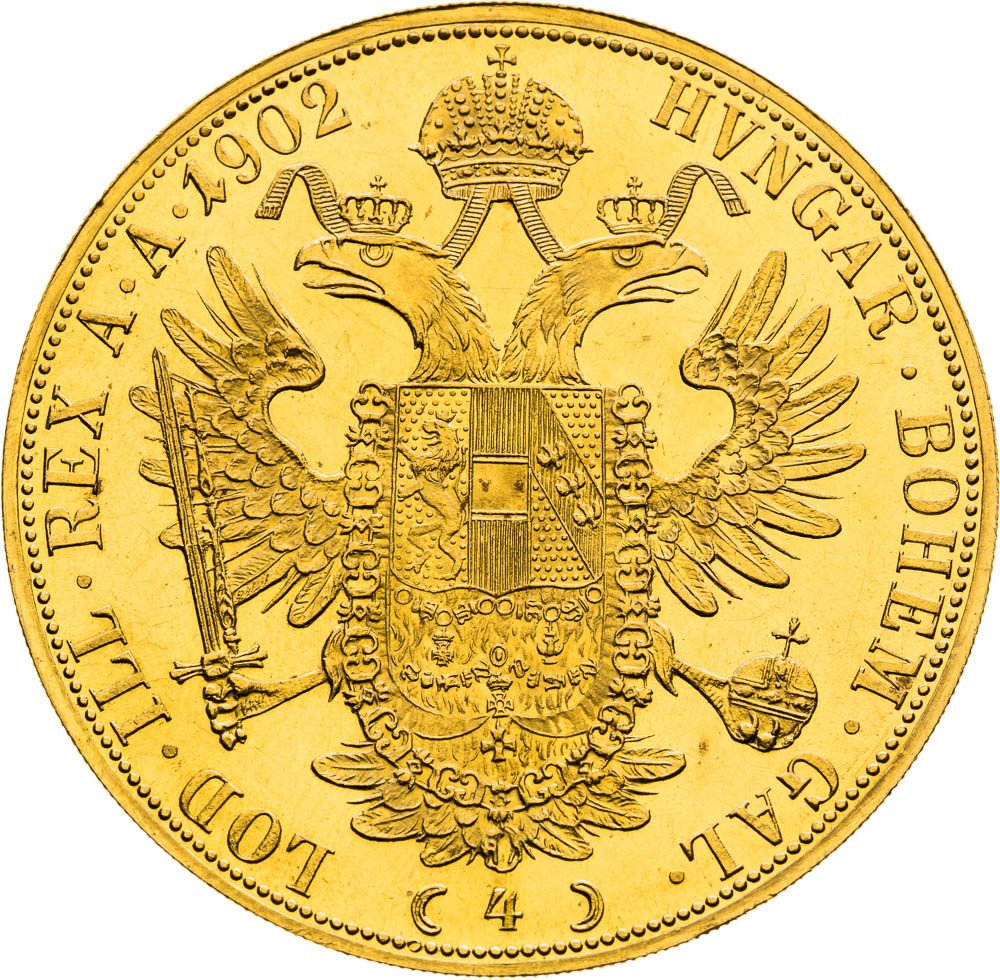 4 Ducats 1902 - back
