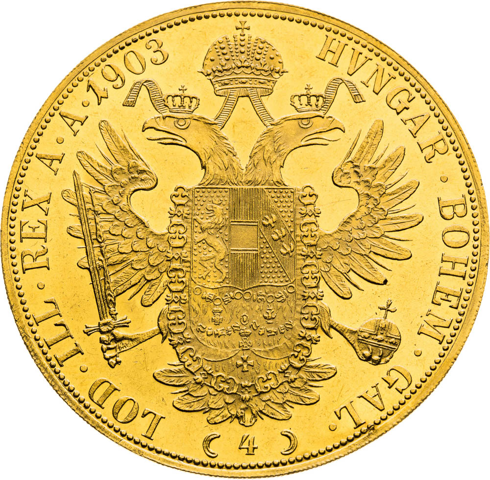 4 Ducats 1903 - back