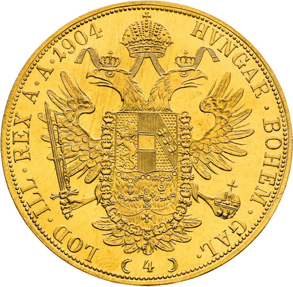 4 Ducats 1904 - back