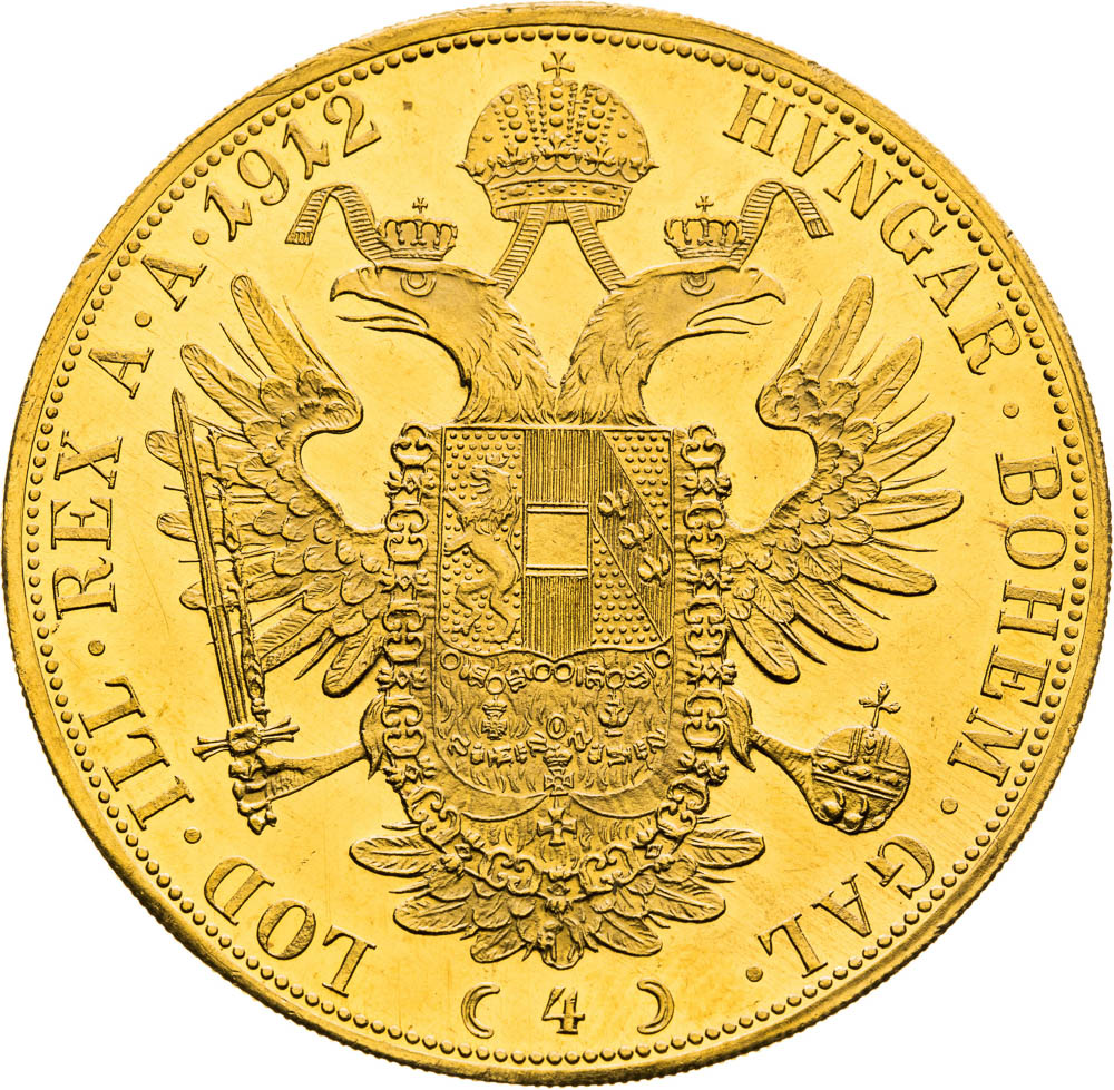 4 Ducats 1912 - back
