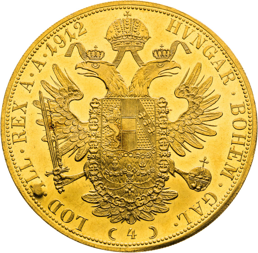 4 Ducats 1912 - back