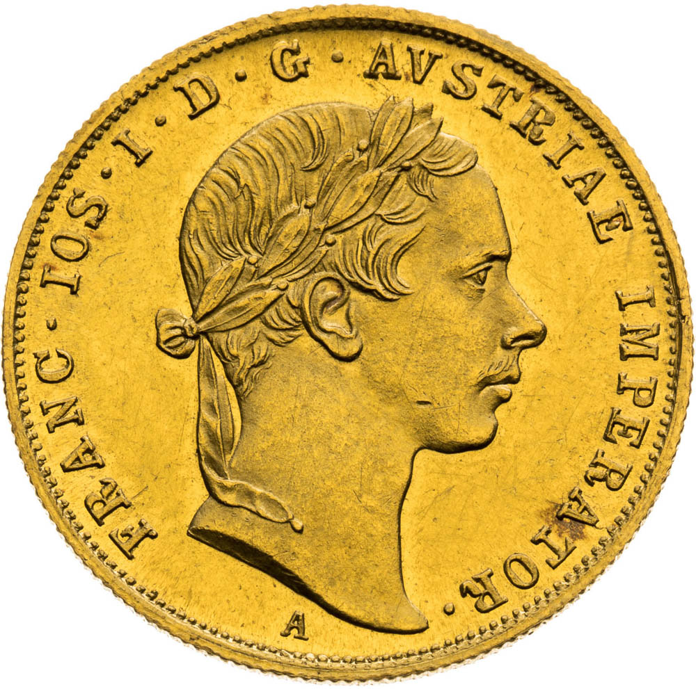 Ducat 1854 - front