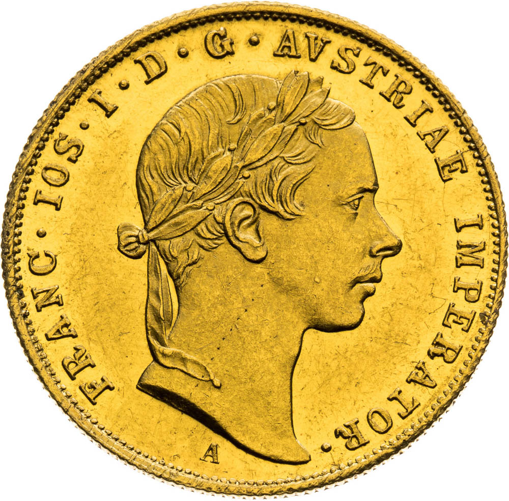 Ducat 1855 - front