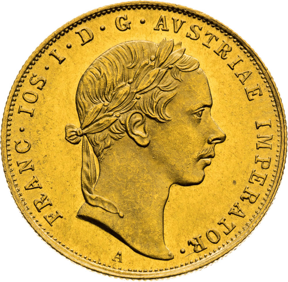 Ducat 1858 - front