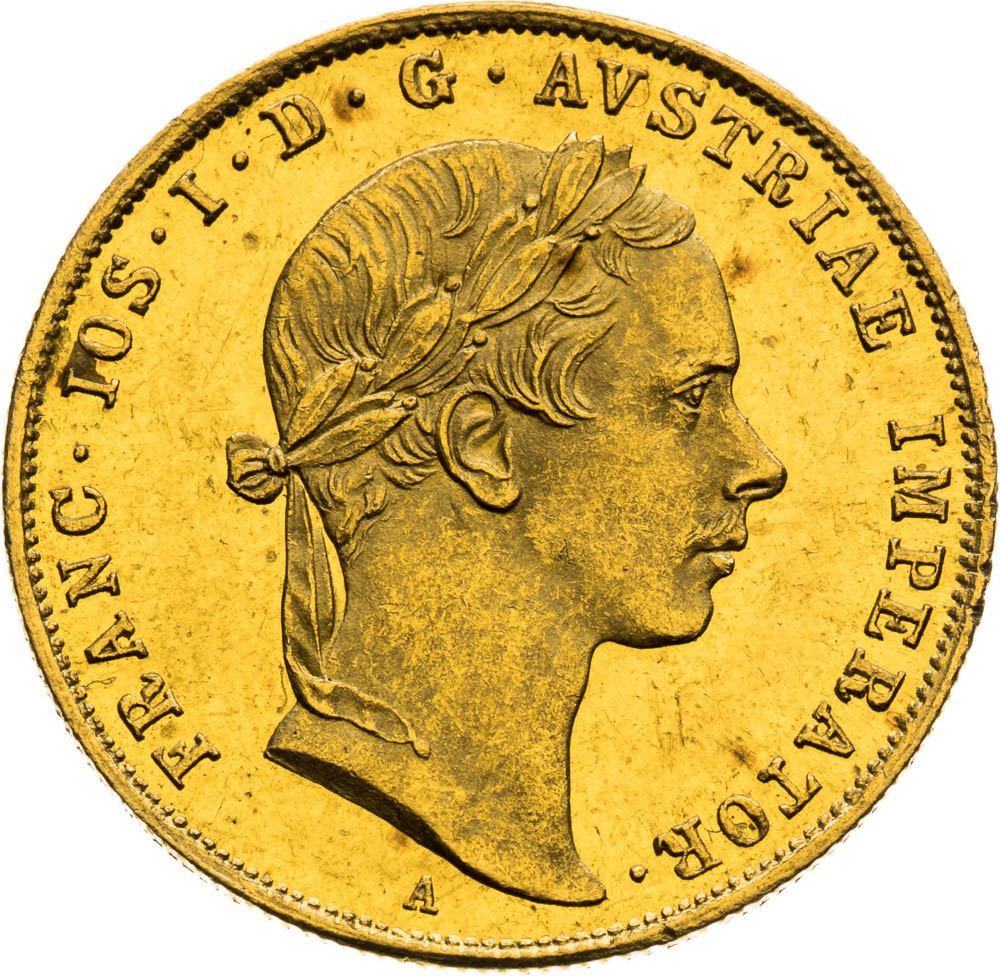 Ducat 1858 - front
