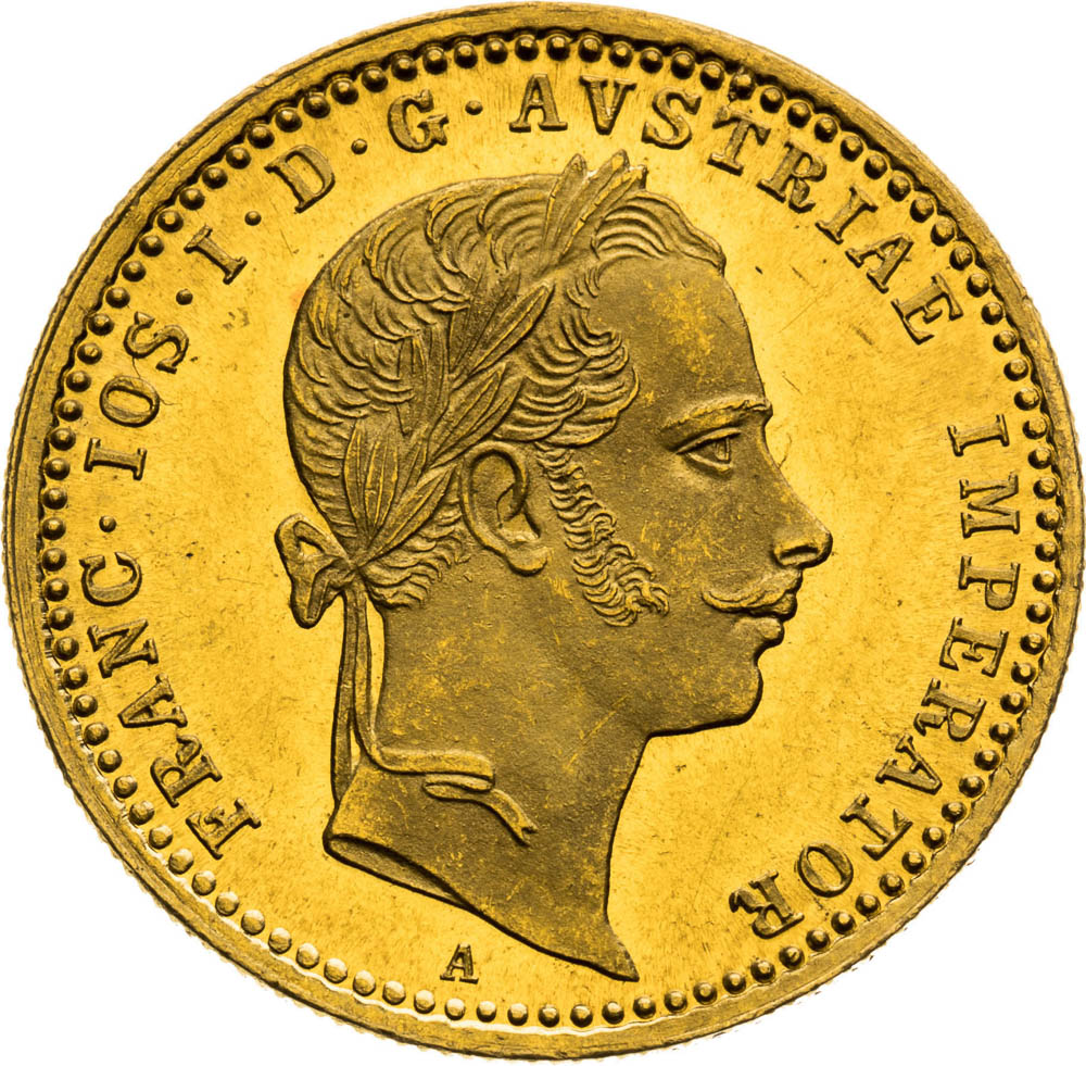 Ducat 1860 - front