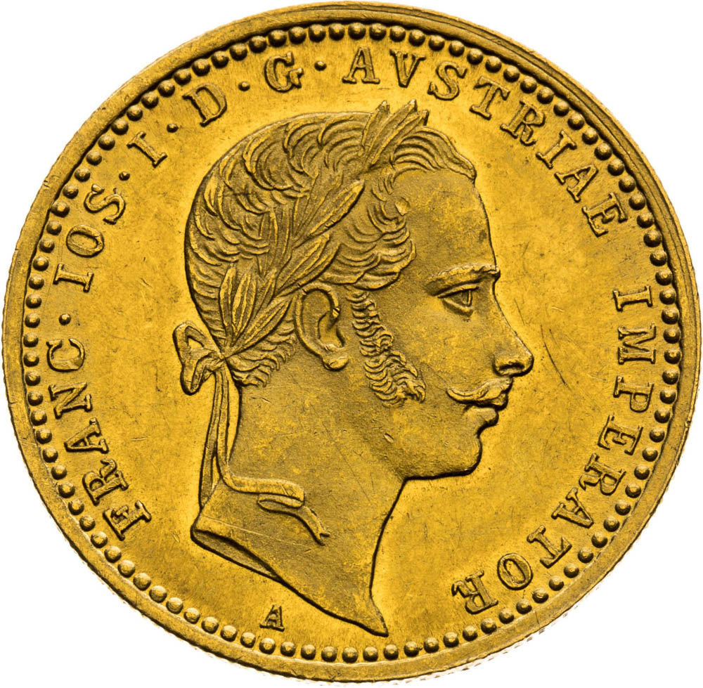 Ducat 1861 - front