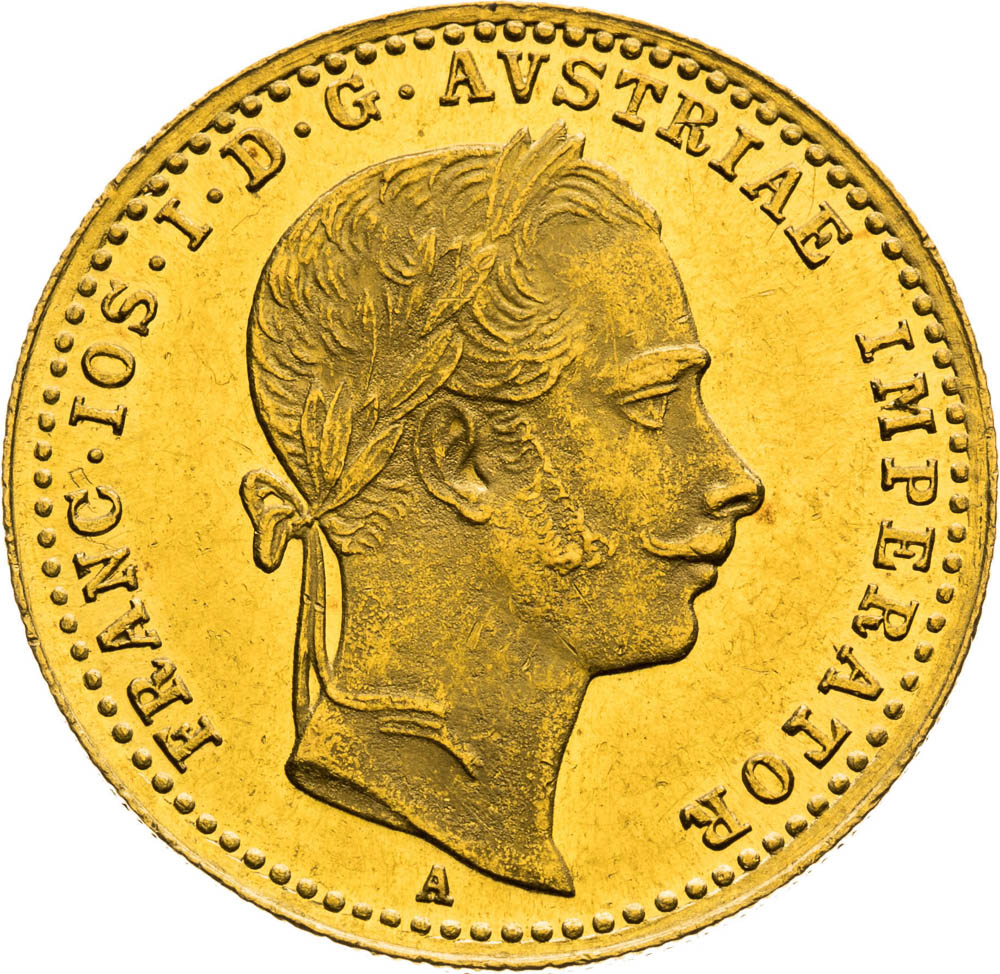 Ducat 1865 - front