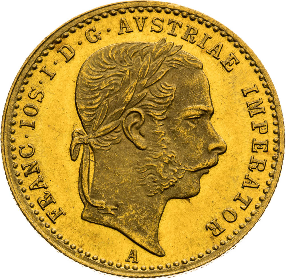Ducat 1869 - front