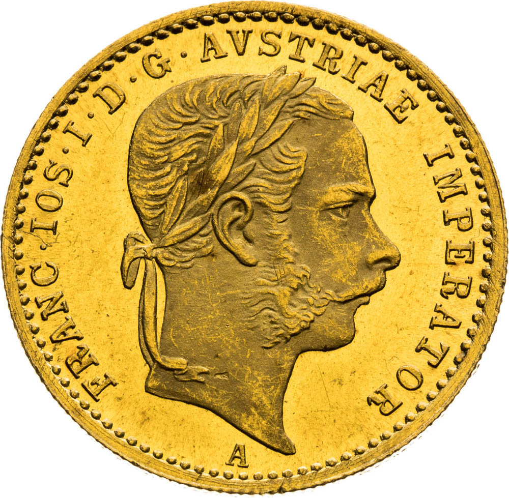 Ducat 1870 - front