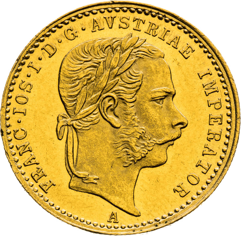 Ducat 1872 - front