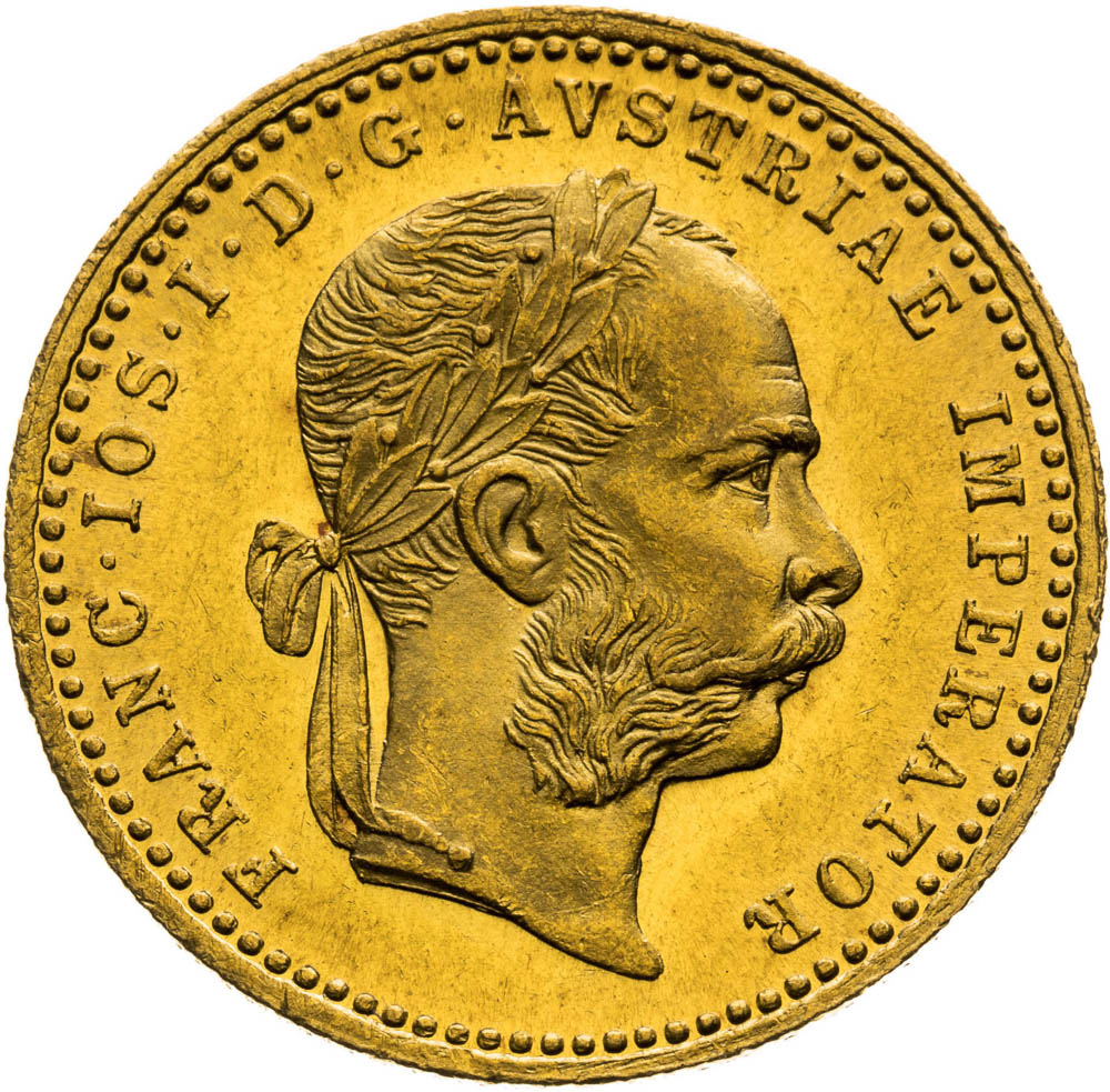 Ducat 1872 - front