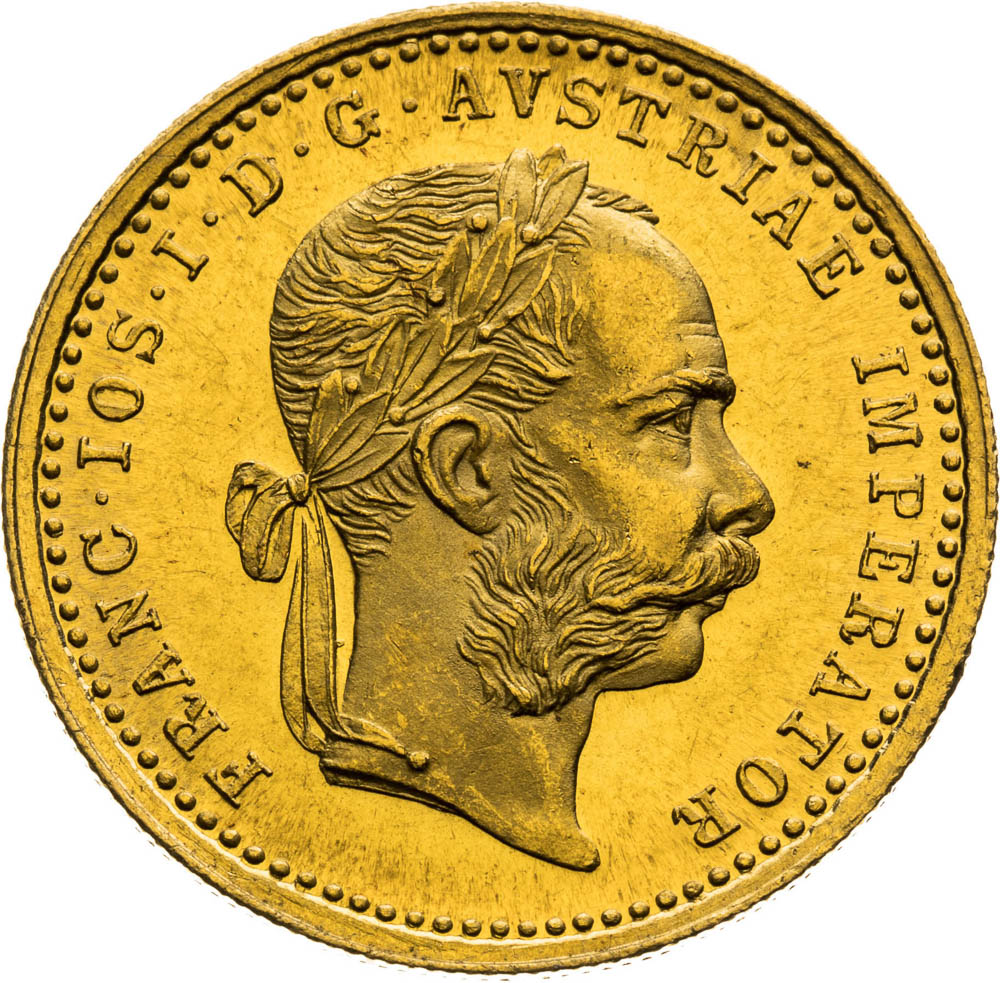 Ducat 1875 - front