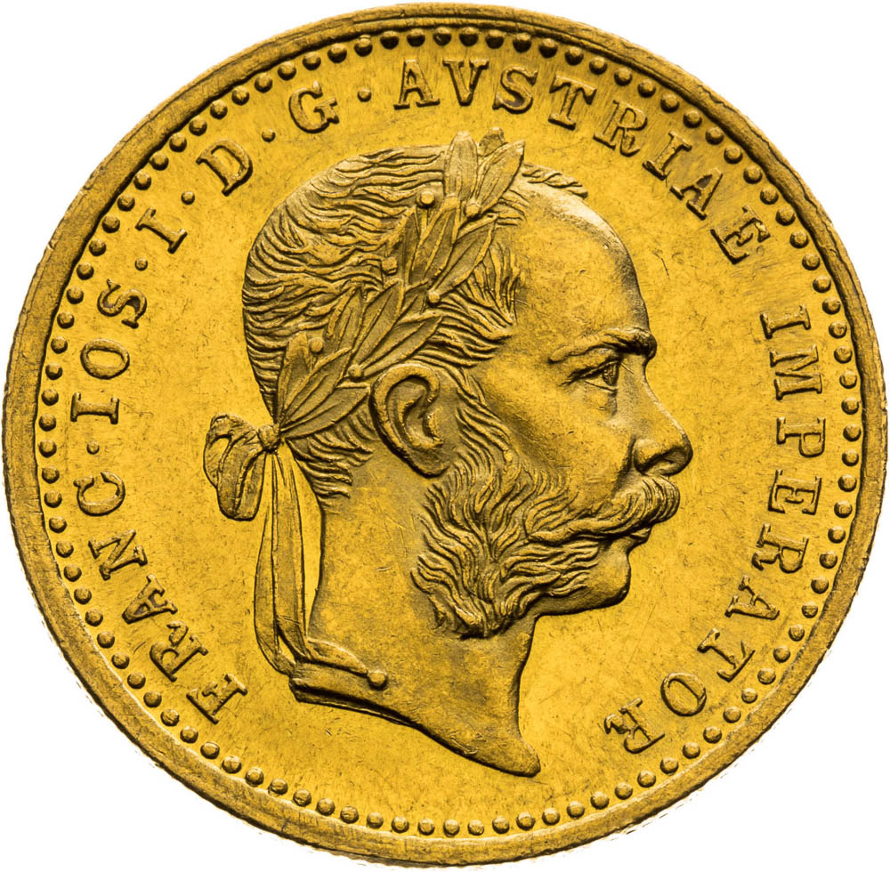 Ducat 1876 - front