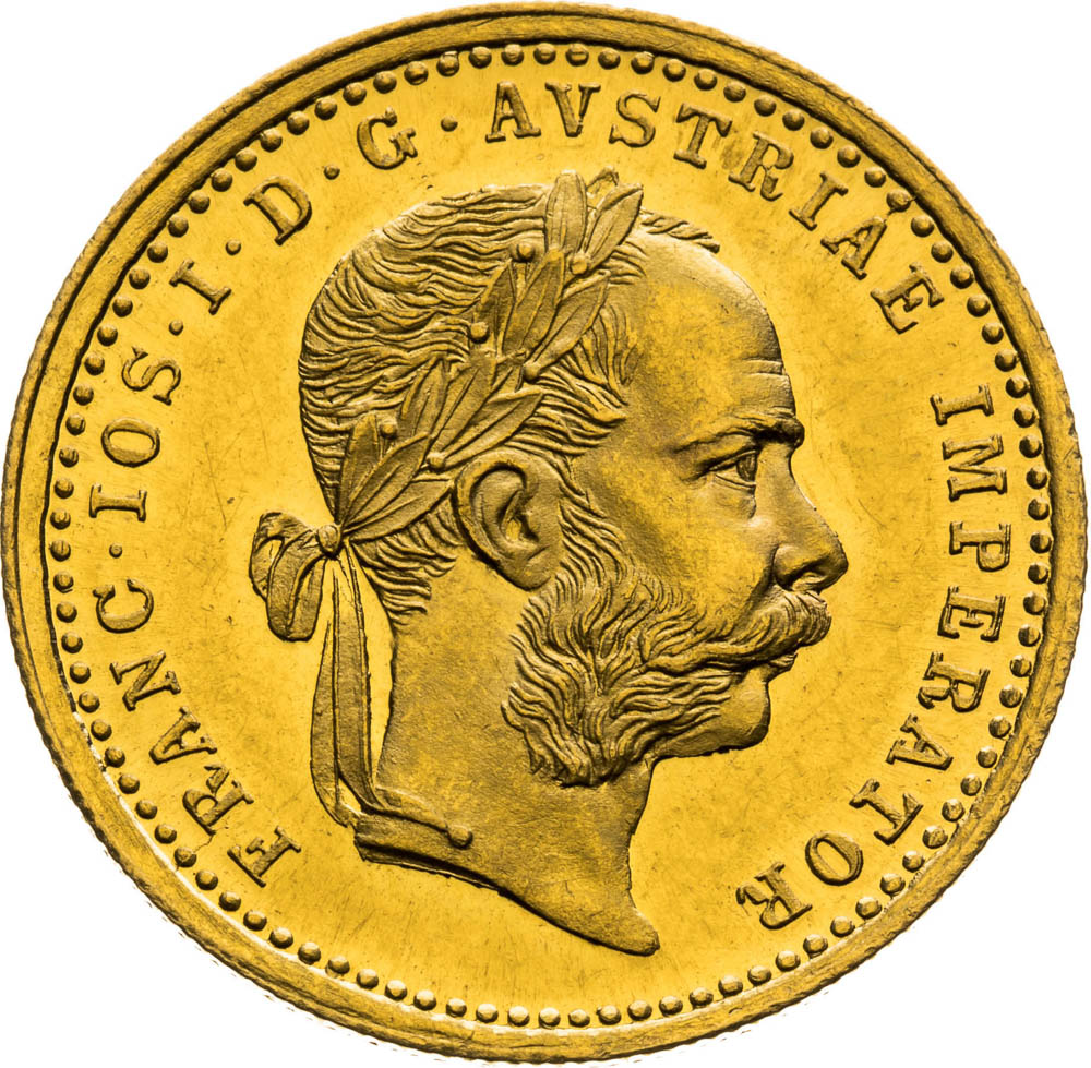 Ducat 1877 - front