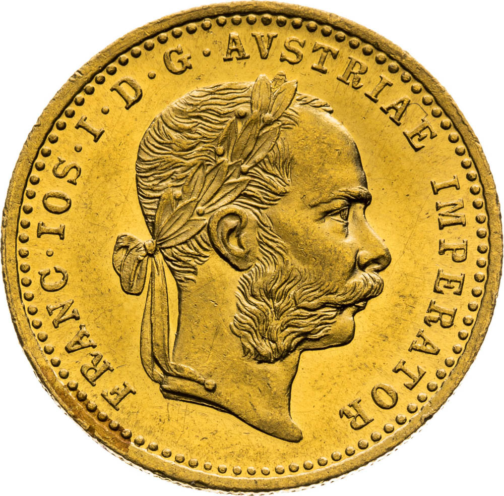 Ducat 1878 - front
